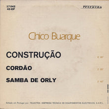 Load image into Gallery viewer, Chico Buarque : Construção (7&quot;,EP)
