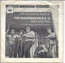 Charger l&#39;image dans la galerie, The Washington DC&#39;s : Seek And Find (7&quot;, Single, Promo)
