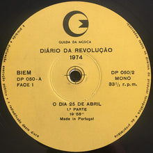 画像をギャラリービューアに読み込む, Various : O Dia 25 De Abril (Diário Da Revolução 1974) (LP,Mono)
