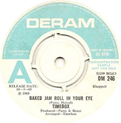 Timebox : Baked Jam Roll In Your Eye (7