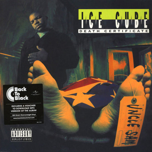 Ice Cube : Death Certificate (LP, Album, RE, 180)