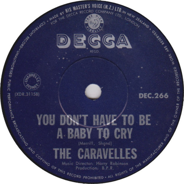 Caravelles, The : You Don't Have To Be A Baby To Cry (7