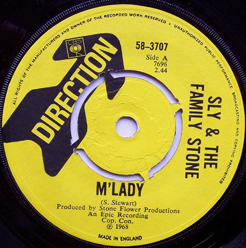 Sly & The Family Stone : M'Lady (7