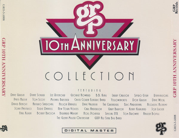 Various : GRP 10th Anniversary Collection (Compilation,Remastered)