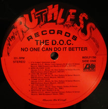 画像をギャラリービューアに読み込む, D.O.C., The : No One Can Do It Better (LP,Album,Reissue)
