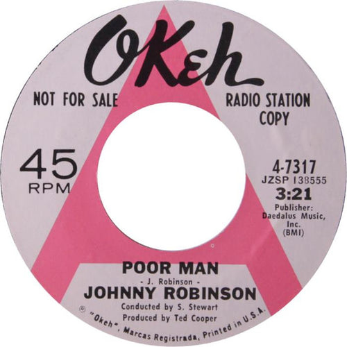 Johnny Robinson : Poor Man (7