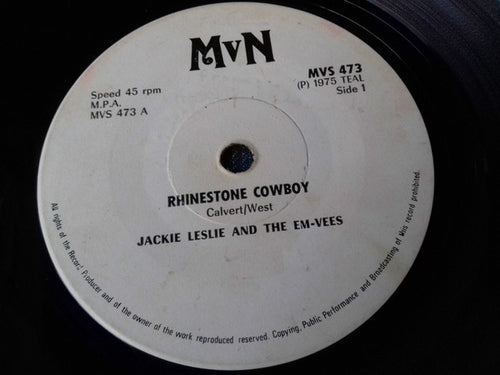 Jackie Leslie And The Em-Vees : Rhinestone Cowboy / Autobahn (7